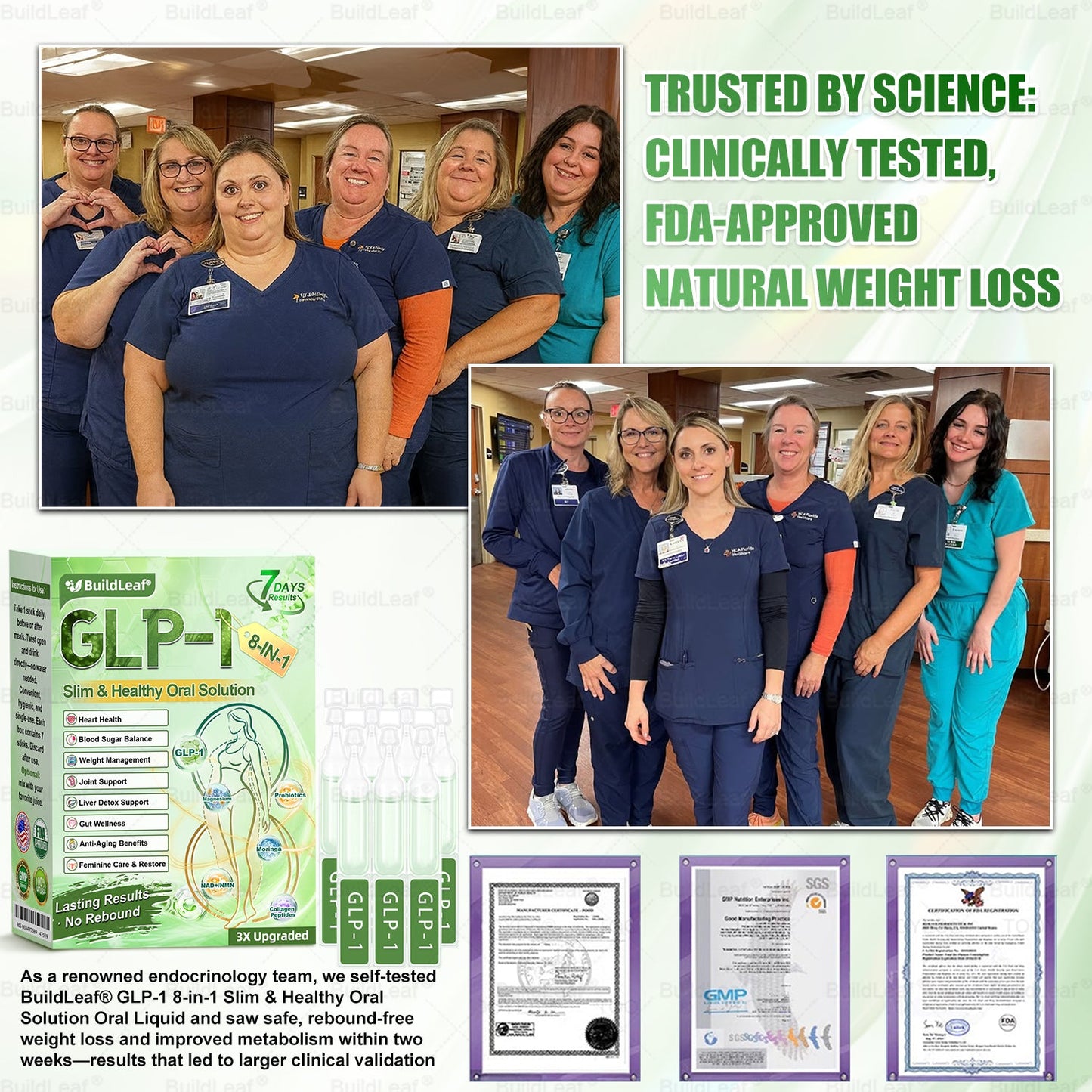 โค๏ธ๐บ๐ธBuildLeafยฎ GLP-1 8-in-1 Slim & Healthy Oral Solution (Once a day, results in 7 days), With 100 Billion CFU Active Probiotics โ
Supports weight management, heart health, diabetes, gut & womenโs health, while firming skin & boosting energy.