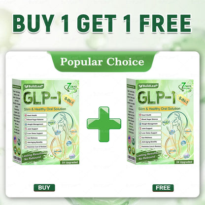 ❤️🇺🇸BuildLeaf® GLP-1 8-in-1 Slim & Healthy Oral Solution (Once a day, results in 7 days), With 100 Billion CFU Active Probiotics ✅ Supports weight management, heart health, diabetes, gut & women’s health, while firming skin & boosting energy.