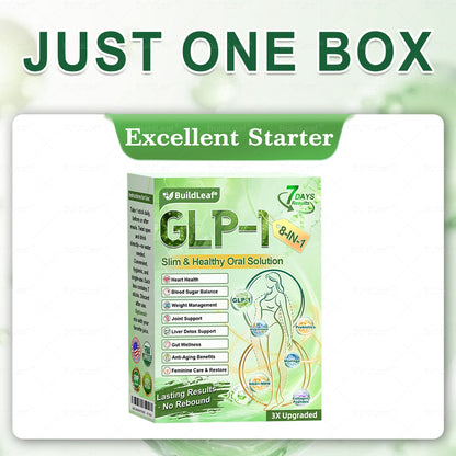 ❤️🇺🇸BuildLeaf® GLP-1 8-in-1 Slim & Healthy Oral Solution (Once a day, results in 7 days), With 100 Billion CFU Active Probiotics ✅ Supports weight management, heart health, diabetes, gut & women’s health, while firming skin & boosting energy.